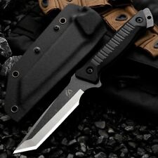 Tanto Knife Fixed Blade Hunting Camping Survival Tactical 7Cr13MoV Steel G10 Cut picture