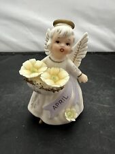 Vintage Lefton Birthday Angel 