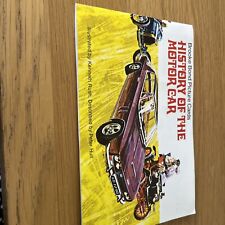 1968 Brooke Bond Tea Cards History Of The Motor Car Full Book Of 50 picture