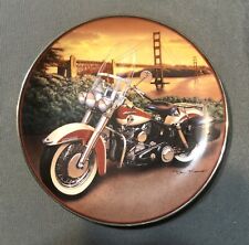 Vintage Franklin Mint 1958 Duo-Glide Harley-Davidson Collector 's Plate picture