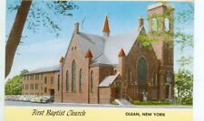 OLEAN, NEW YORK-FIRST BAPTIST CHURCH-PM 1967-(NY-O) picture