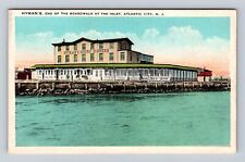 Atlantic City NJ-New Jersey, Hyman's Restaurant Advertising, Vintage Postcard picture