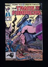 Transformers #13  MARVEL Comics 1986 VF+ picture