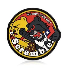 Taiwan Air Force Morale Patch | Scramble We Are Open 24/7 | Funny Rubber Patch picture