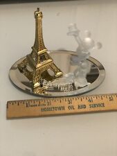Disneyland Paris Mickey Mouse Eiffel Tower Statue Figurine Souvenir -read picture