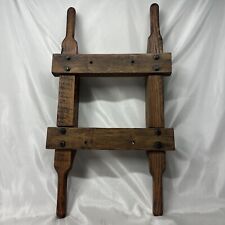 Vintage Ford Motor Company Wood Engine Stand/ Two Person Lift / Early Automobile picture