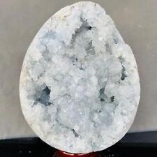 Natural Beautiful Blue Celestite Crystal Geode Cave Mineral Specimen Aura 8.6LB picture