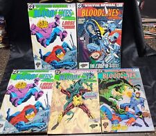 5 Issues Of DC Comics Bloodlines ,Justice League From 1993.  picture