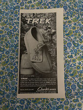 Vintage 1972 Clarks Shoes Trek Print Ad picture