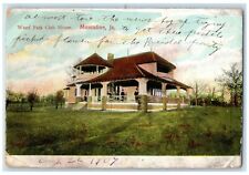 c1910's Weed Park Club House Scene Muscatine Iowa IA Unposted Vintage Postcard picture