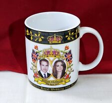 2011 Prince William & Catherine wedding souvenir Bone China Thomas Benacci mug picture