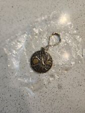 Rare Unfinished Statue of Liberty 100th Anniversary Brass KeyChain No Dates picture