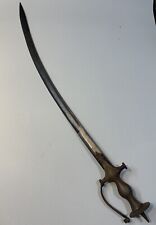 1935 Sword Antique Tulwar Vintage HANDMADE Old Rare Collectible picture