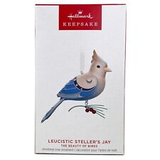 Hallmark The Beauty of the Birds Leucistic Stellers Jay Limited Edition Ornament picture