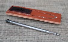 BG Custom Knife & Tool Vintage Steel Self-Defence Spike Leather Sheath Boot Clip picture