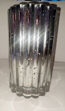 Mercury Glass Candle Holder With Fairy Lights picture