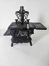 1950's Greycraft Crescent Miniature Toy Cast Iron Wood Stove No. 20 Range picture