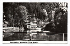 Ak Lichtenhainer Waterfall Sebnitz Saxon Switzerland GDR picture