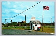 Ochopee Florida Smallest Post Office Building in the US Vtg FL Postcard View picture