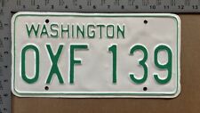 1969 1970 1971 Washington license plate OXF 139 YOM DMV King Seattle 16010 picture
