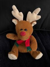 Sear's, Roebuck & Co. Ho Ho Beans - Christmas Reindeer Plush with Scarf picture