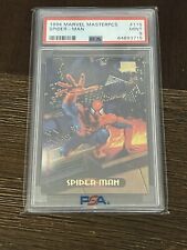 1994 Marvel Masterpieces Spider-Man  #115 PSA 9 💥 picture