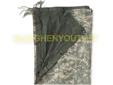 Military Reversible Field Tarp ACU 90 x 80 Ground Cloth Tarpaulin Shelter DEFECT picture