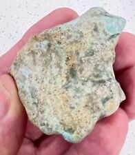 Rough Raw Untreated Authentic Arizona Turquoise Nugget 3oz  picture