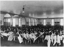 Students in dining hall,United States Indian School,Carlisle,PA,1879-1918 picture