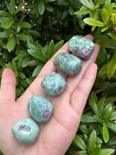 Grade A++ Ruby Fuchsite Tumbled Stones 0.75-1.25 Inch, Pick How Many picture