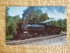 STEAMTOWN NATIONAL HISTORIC SITE CANADIAN PACIFIC RY #2317.VTG RAILROAD PC*P52 picture
