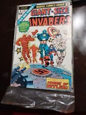 GIANT-SIZE INVADERS #1 : 1975 MARVEL 1st APPEARANCE of MASTER MAN ; JOHN ROMITA picture