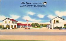 Socorro New Mexico 1950s Postcard Ake Court Motel  picture