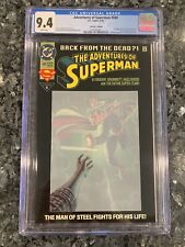 Adventures of Superman #500 Collector's Edition - CGC 9.4 White - FA Steel picture