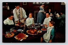 Kings Arms Tavern Williamsburg Virginia Interior Dining Vintage UNP Postcard picture