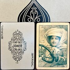 c1910 Historic High Grade Antique Playing Cards Poker Deck Rare 52+ Joker USPCC picture