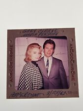 GARY CLARKE AND MARIA PERSCHY VINTAGE PHOTO 35MM FILM SLIDE picture