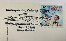 Postcard Huntley Illinois Sesquicentennial August 21 2001 Canceled Postcard VG picture