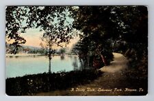 Altoona PA-Pennsylvania, A Scenic Walk, Lakemont Park, Vintage c1911 Postcard picture