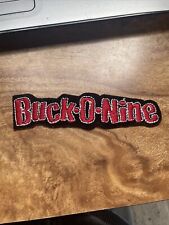Buck O Nine Iron On Patch 5” Trucker Hat Vtg Rare Jacket Logo Band Ska Punk Rock picture