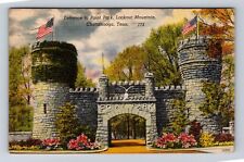 Chattanooga TN-Tennessee, Point Park, Lookout Mountain, Vintage c1947 Postcard picture
