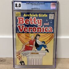 ARCHIE'S GIRLS BETTY & VERONICA #49 1960 CGC 8.0 VF ICONIC HARRY LUCEY CVR RARE picture