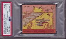 1942 R168 WAR SCENES TRADING CARD #143- PSA 6 - HAND CUT - M. P. & CO. - MIDWAY picture