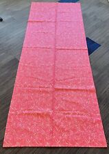 Rare Pink Kit Kemp Designer Showroom Fabric Panel 96”in x 36 in picture