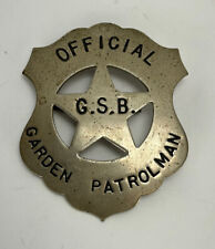 Official Garden Patrolman Badge G.S.B. picture