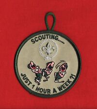 ONE HOUR A WEEK Boy Cub Scout Scouts Patch Uniform World Scouting picture