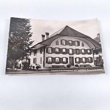 RPPC Switzerland Typical Hotel in Resort Town Langnau in Emmental Postcard 1930s picture