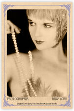 LOUISE BROOKS Silent Film Star Vintage Photograph A++ Reprint Cabinet Card CDV picture