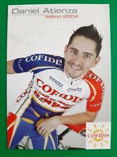 CYCLING cycling cards DANIEL ATIENZA team COFIDIS 2004 picture