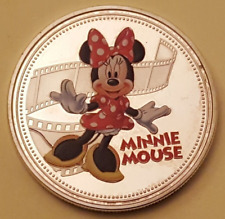 2016 New Zealand - Minnie Mouse - Colorized Silver Round picture